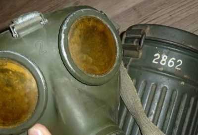 MASQUE A GAZ ALLEMAND M38 WW2